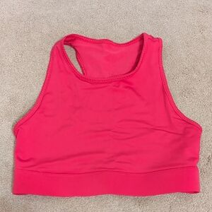 Vibrant Pink Sports Bra